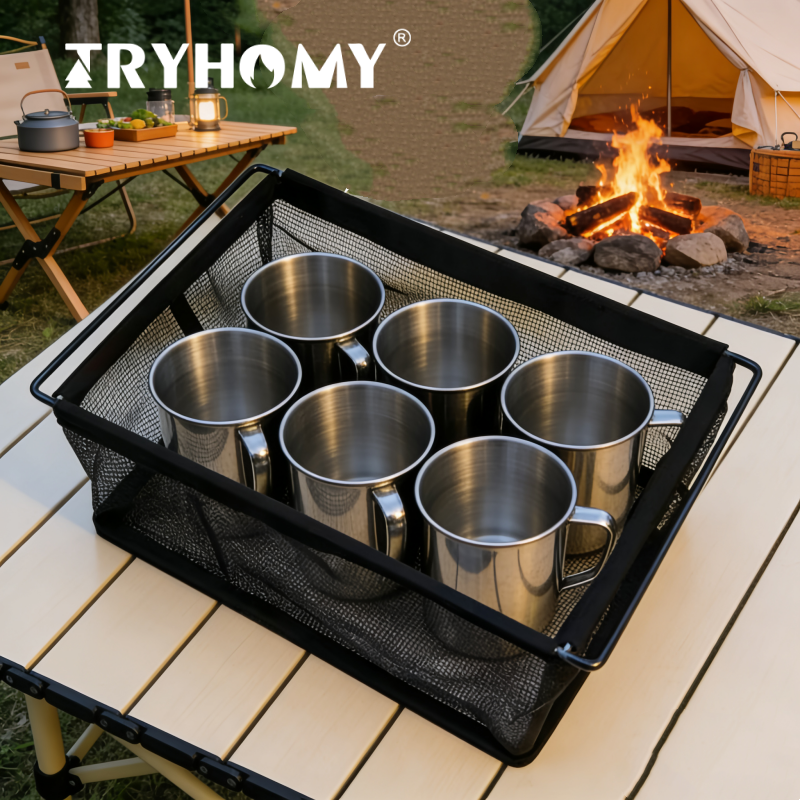 Camping Cooking Basket - Tryhomy Igt 1 Unit Basket Drain