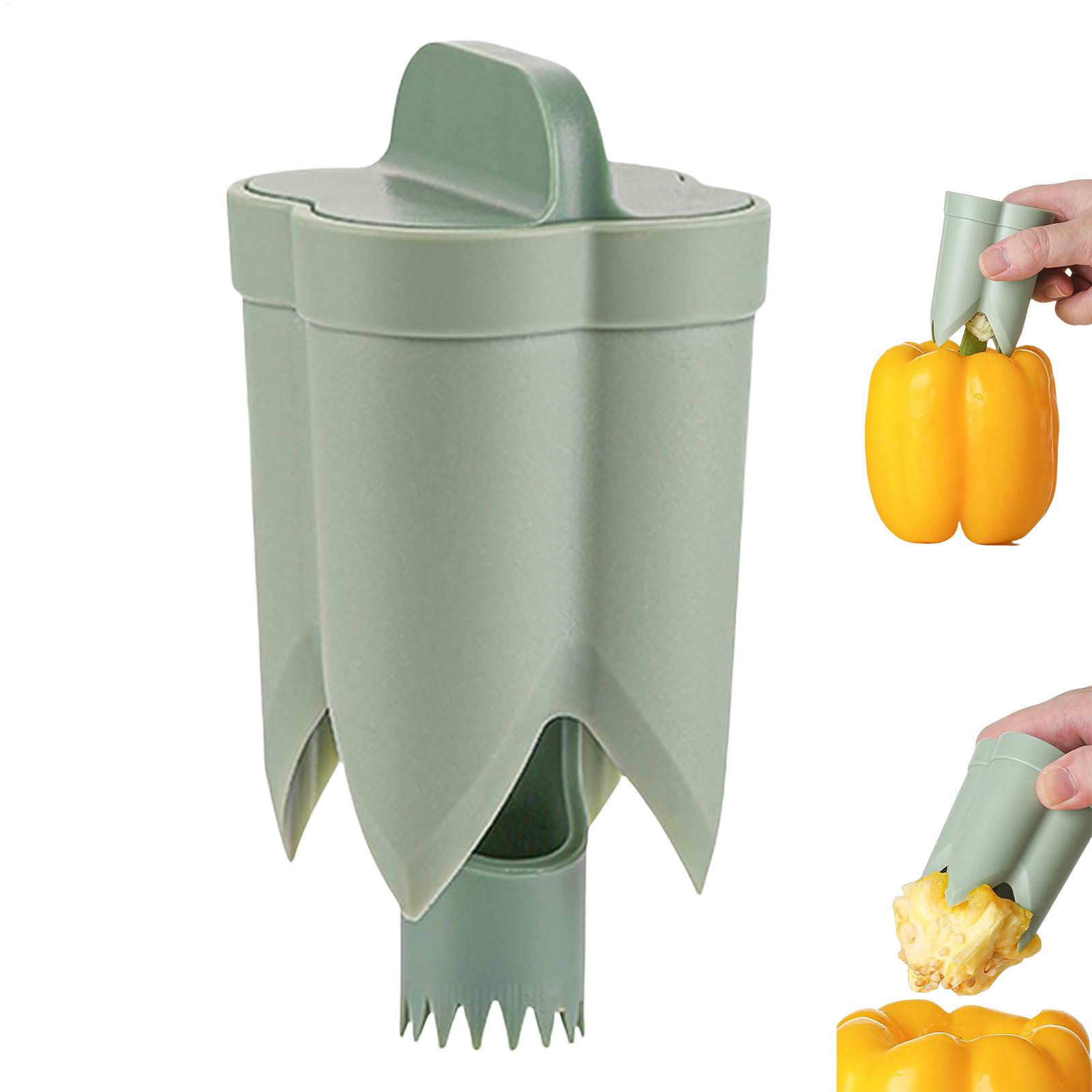 Camping Cooking Vegetables - Pepper Core Remover 2 In 1
