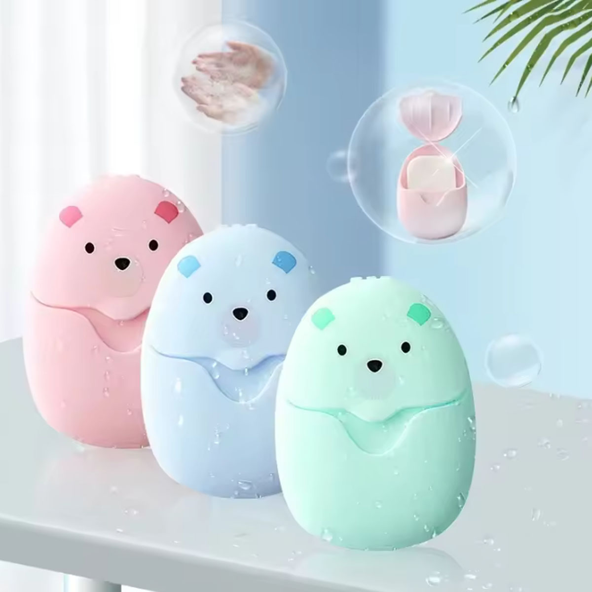 Biodegradable Soap Camp - 50/150Pcs Portable Hand Soap Sheets Disposable