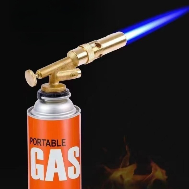 Camping Cooking Burner - Portable Welding Gas Torch Flame Butane