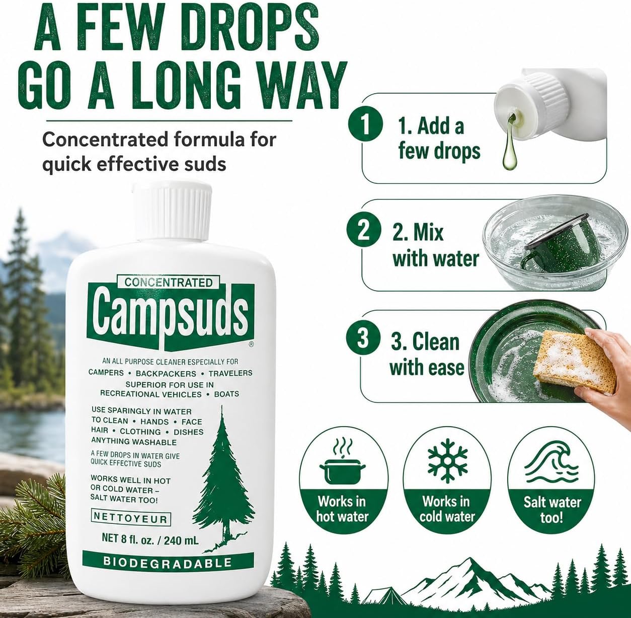 Biodegradable Camp Soap for Di - Biodegradable Soap Camp 리뷰 및 가격
