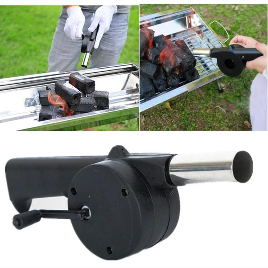 Manual Hand Crank BBQ Fan Port - Camping Cooking Accessories Set 리뷰 및 가격