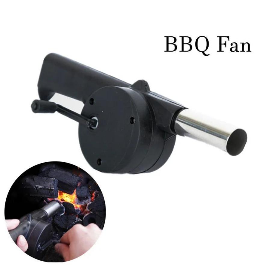Manual Hand Crank BBQ Fan Port - Camping Cooking Accessories Set 리뷰 및 가격