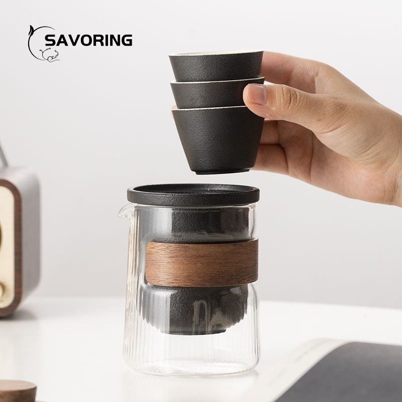 Simple Chinese Ceramic Tea Set - Camping Cooking Utensil Set 리뷰 및 가격