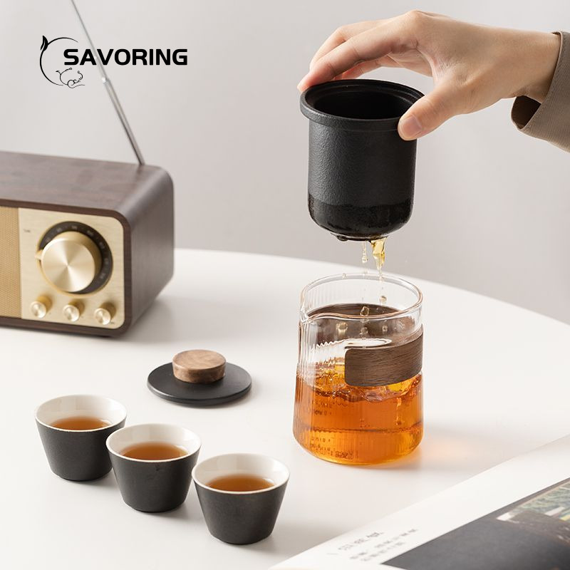 Simple Chinese Ceramic Tea Set - Camping Cooking Utensil Set 리뷰 및 가격