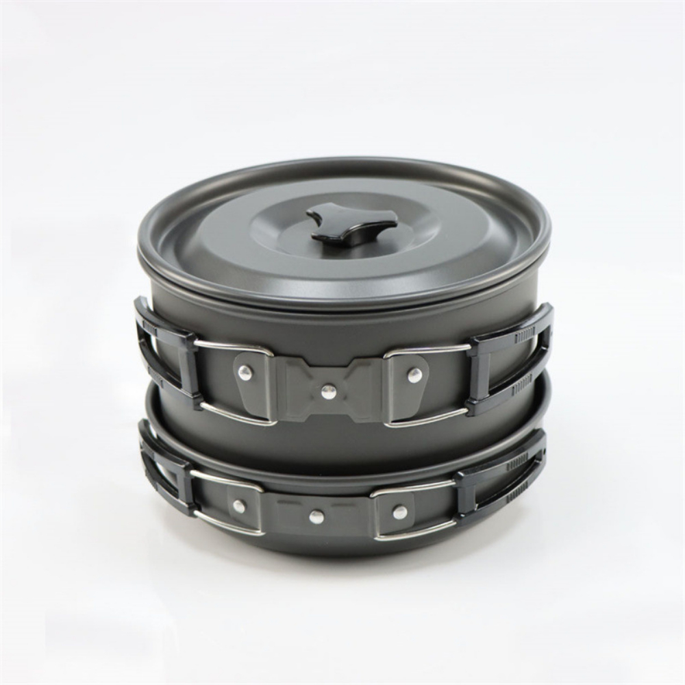 Lightweight Aluminum Alloy Out - Camping Cooking Set Large 리뷰 및 가격