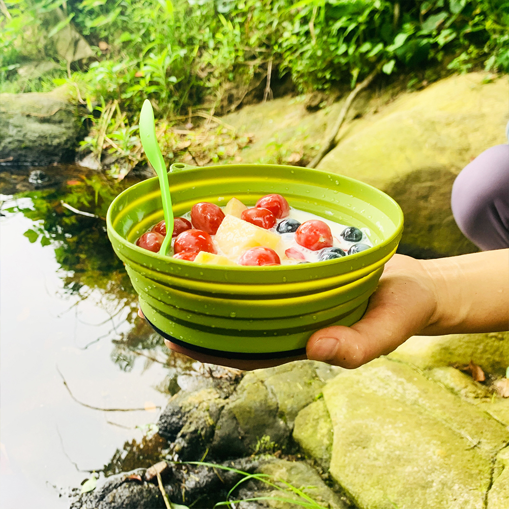 Outdoor Camping Folding Pot, S - Camping Cooking Utensil Set 리뷰 및 가격