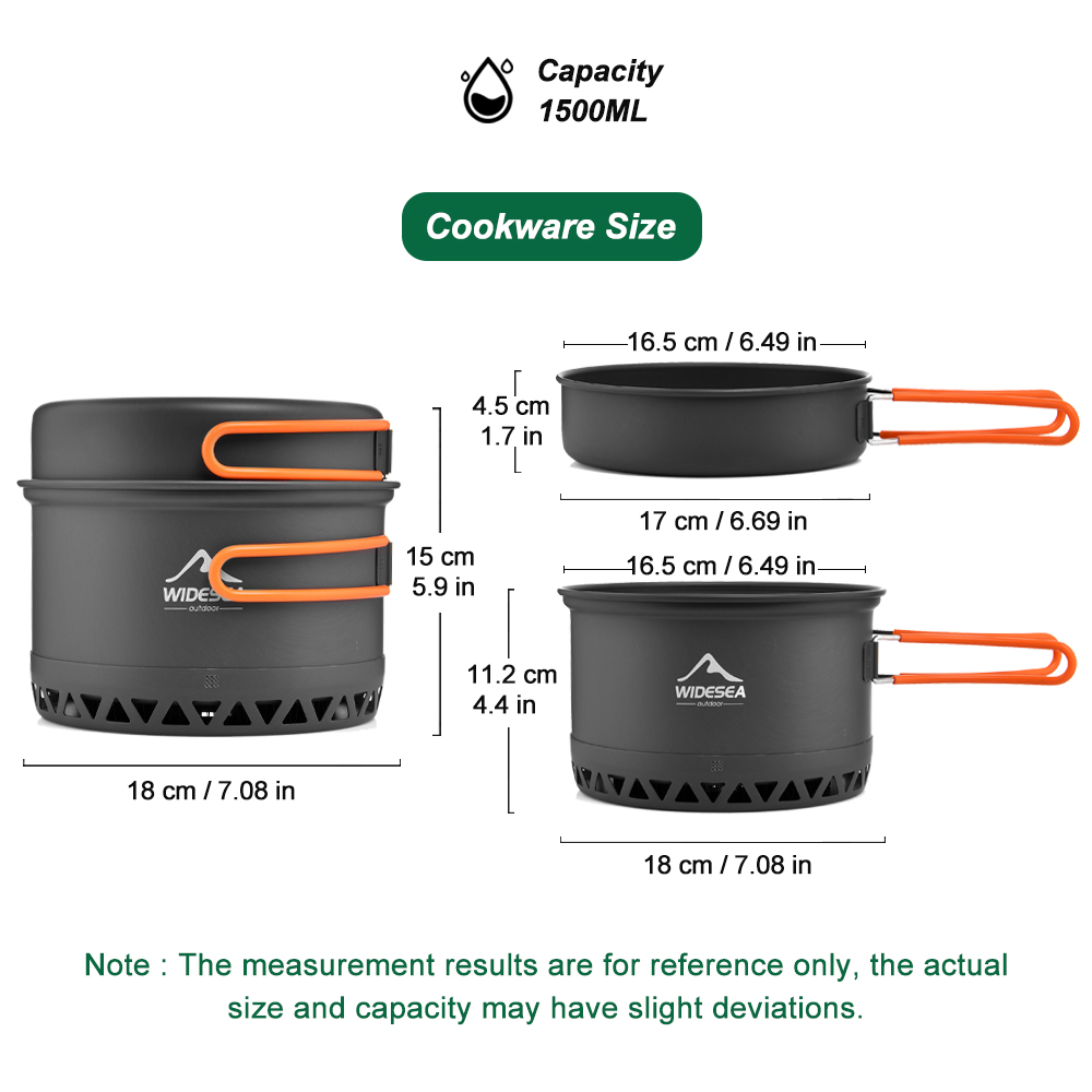 Camping Tableware Outdoor Cook - Camping Cooking Set Large 리뷰 및 가격