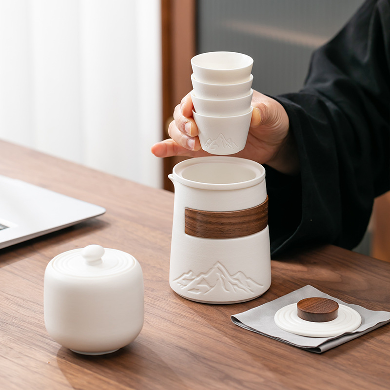 Ceramic Portable Travel Tea Se - Camping Cooking Utensil Set 리뷰 및 가격