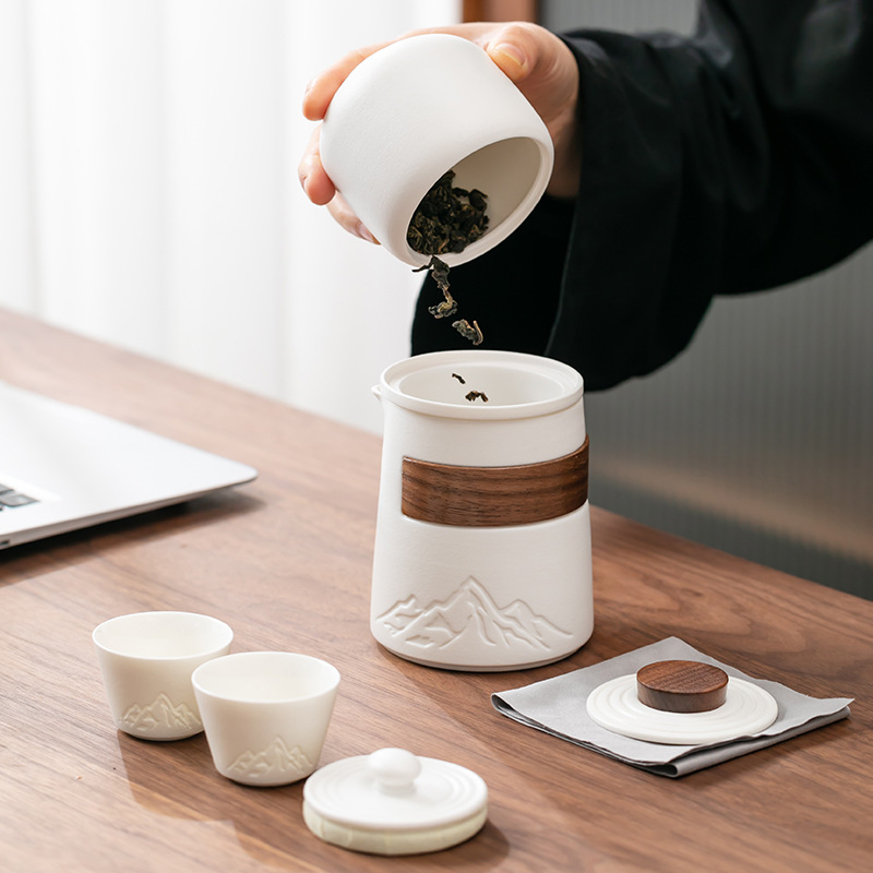 Ceramic Portable Travel Tea Se - Camping Cooking Utensil Set 리뷰 및 가격