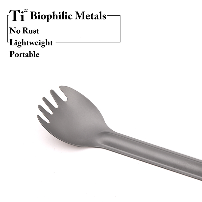 TiTo Titanium Spork Spoon Long - Camping Cooking Basket 리뷰 및 가격