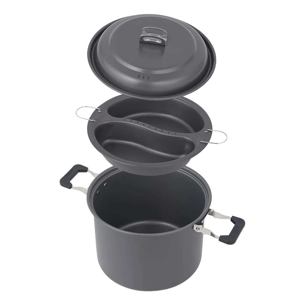1 Set 6L Outdoor Dual-Purpose  - Camping Cooking Accessories Set 리뷰 및 가격