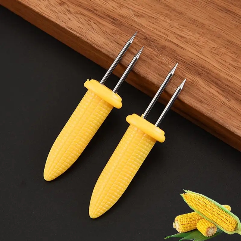 10pcs Fork Corn Skewer Stainle - Camping Cooking Vegetables 리뷰 및 가격