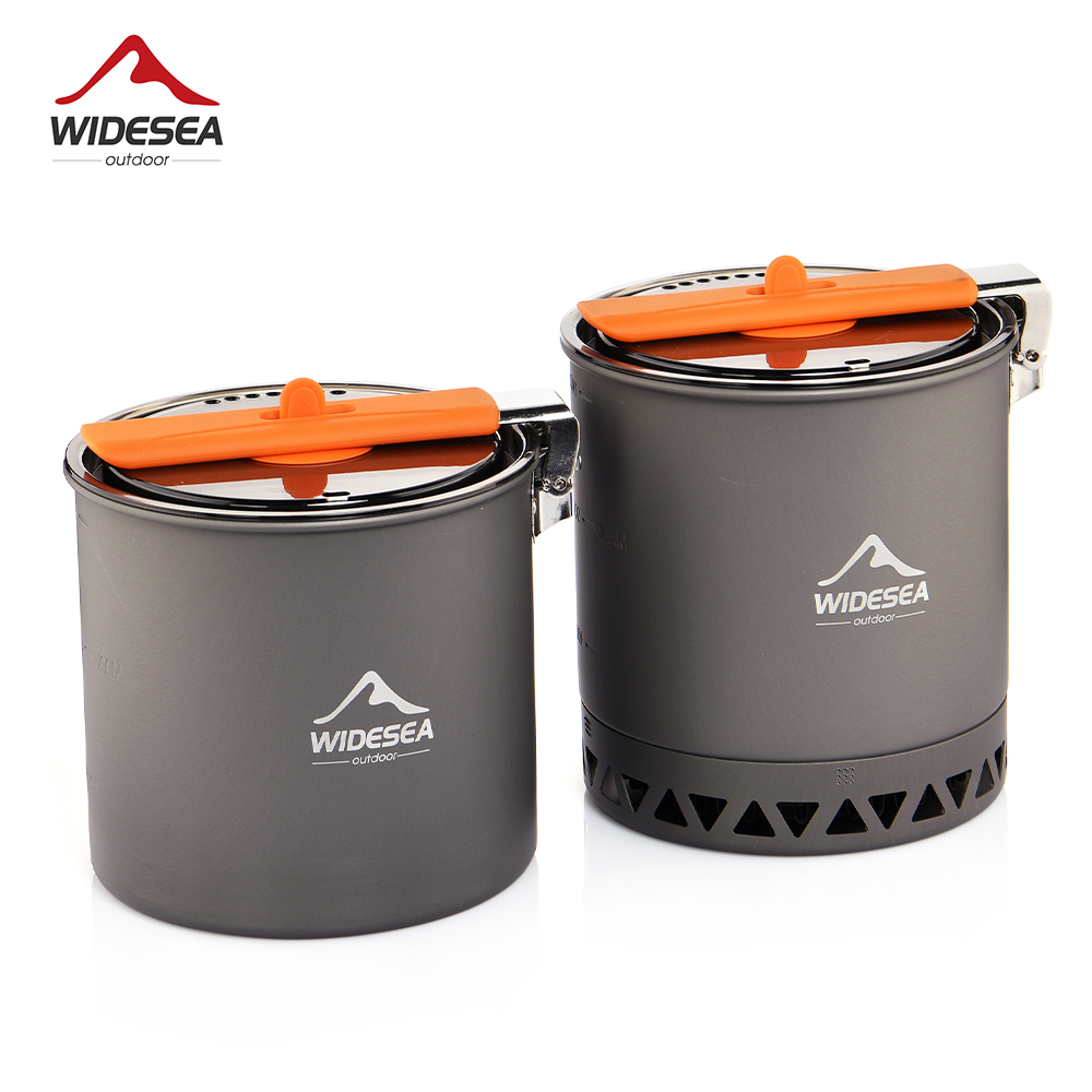 Widesea Camping Pot 1.6L Heat  - Camping Cooking Set Large 리뷰 및 가격