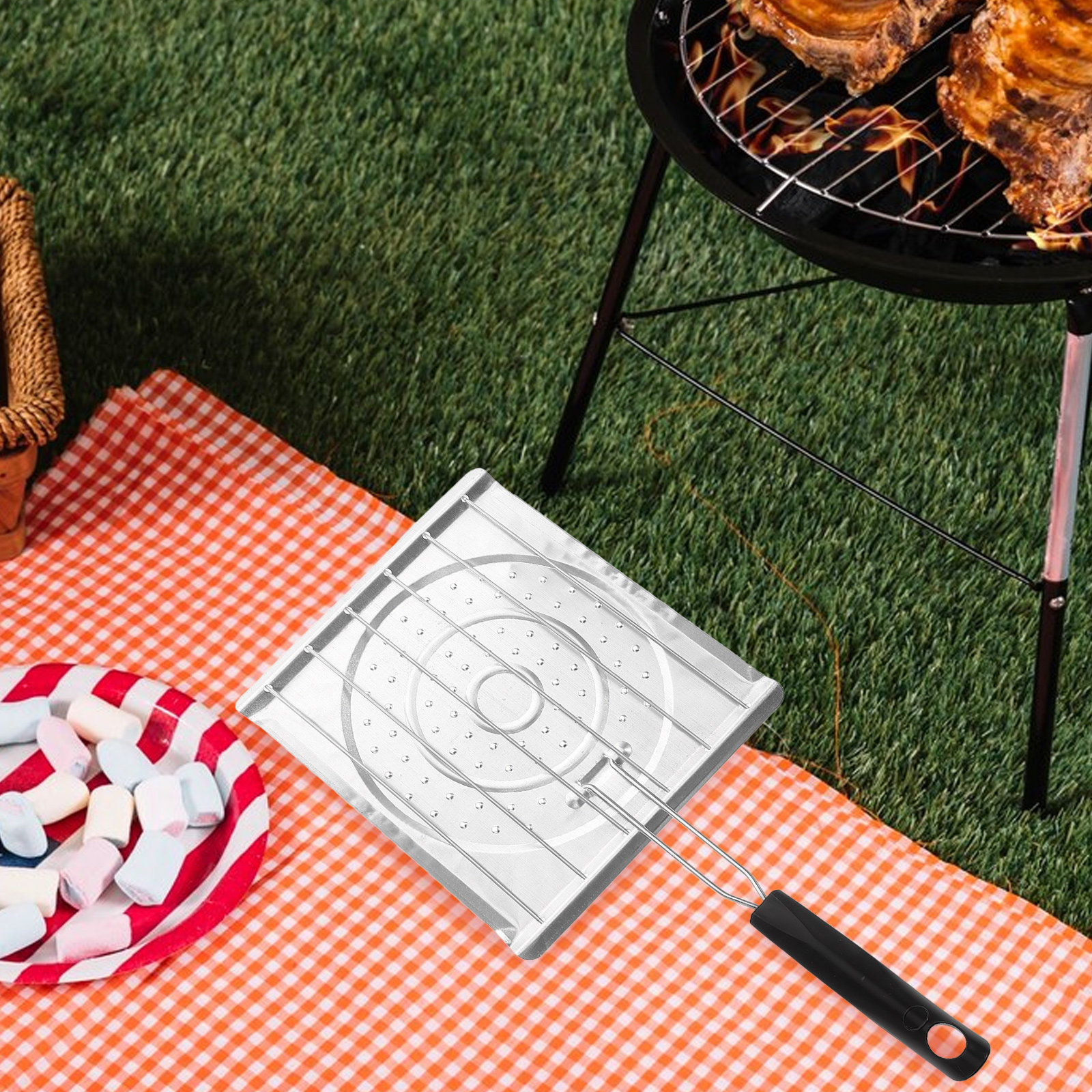 Noncoated Perforated Toaster G - Camping Cooking Basket 리뷰 및 가격