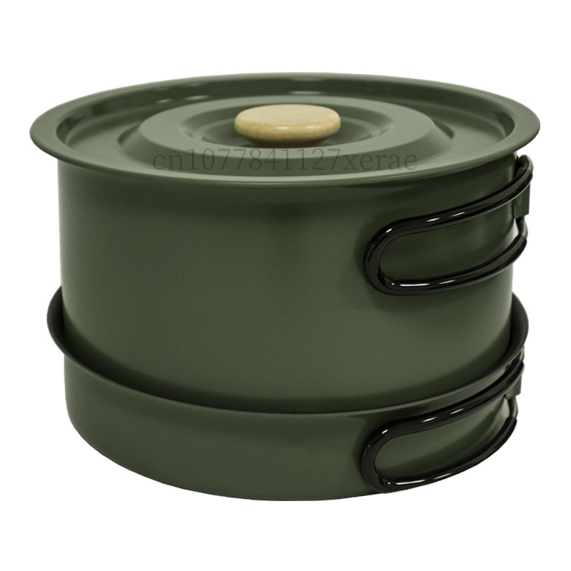 0.9L/1.2L/2.2L/3.5L 4pcs Outdo - Camping Cooking Set Large 리뷰 및 가격
