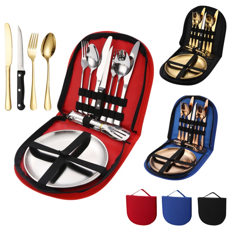 10PCS Camping Cutlery Set Hiki - Camping Cooking Pack 리뷰 및 가격