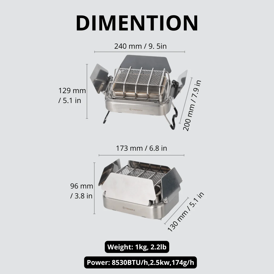 Fire-Maple Sunflower X Gas Cam - Camping Cooking Heater 리뷰 및 가격