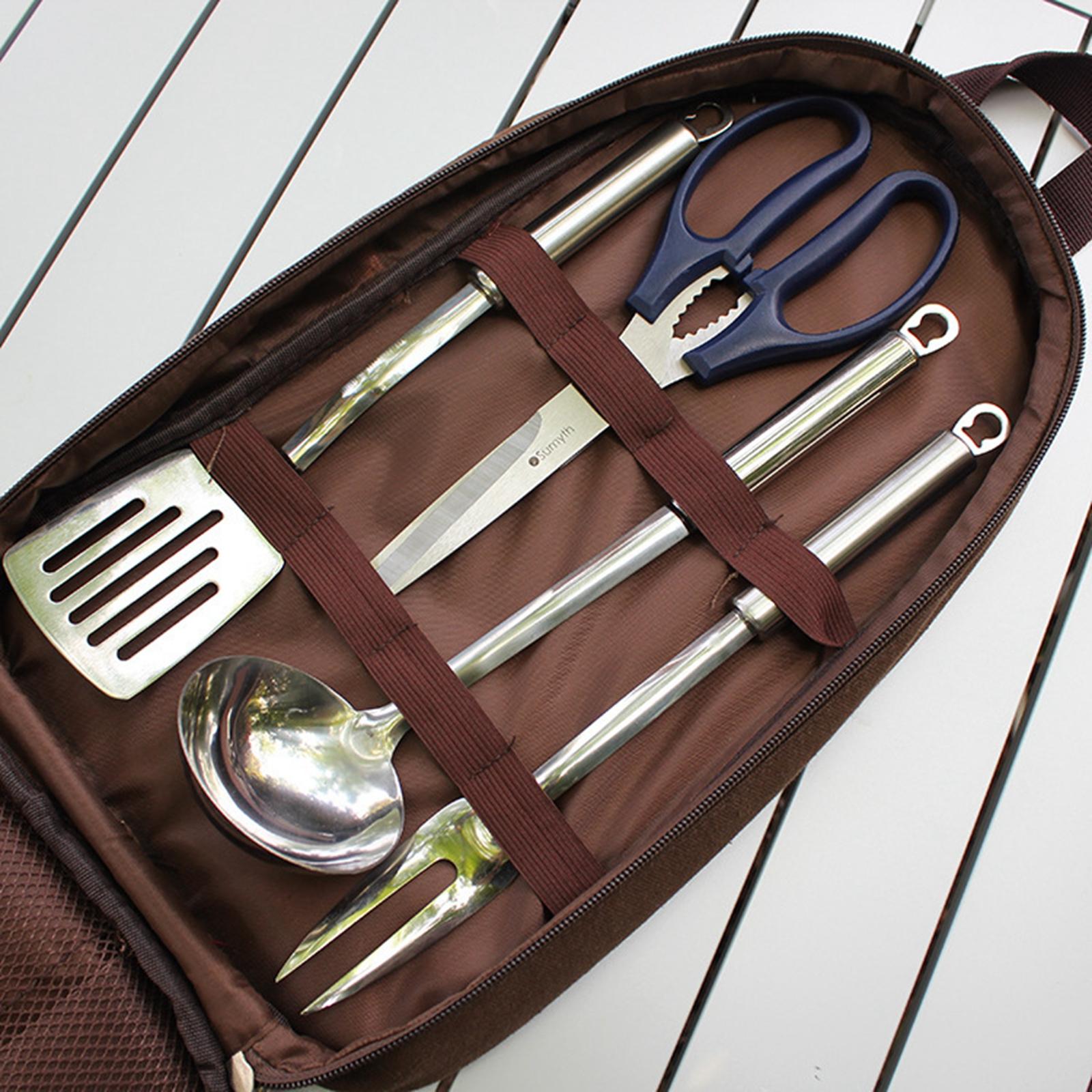 7pcs Camping Kitchen Utensil S - Camping Cooking Pack 리뷰 및 가격