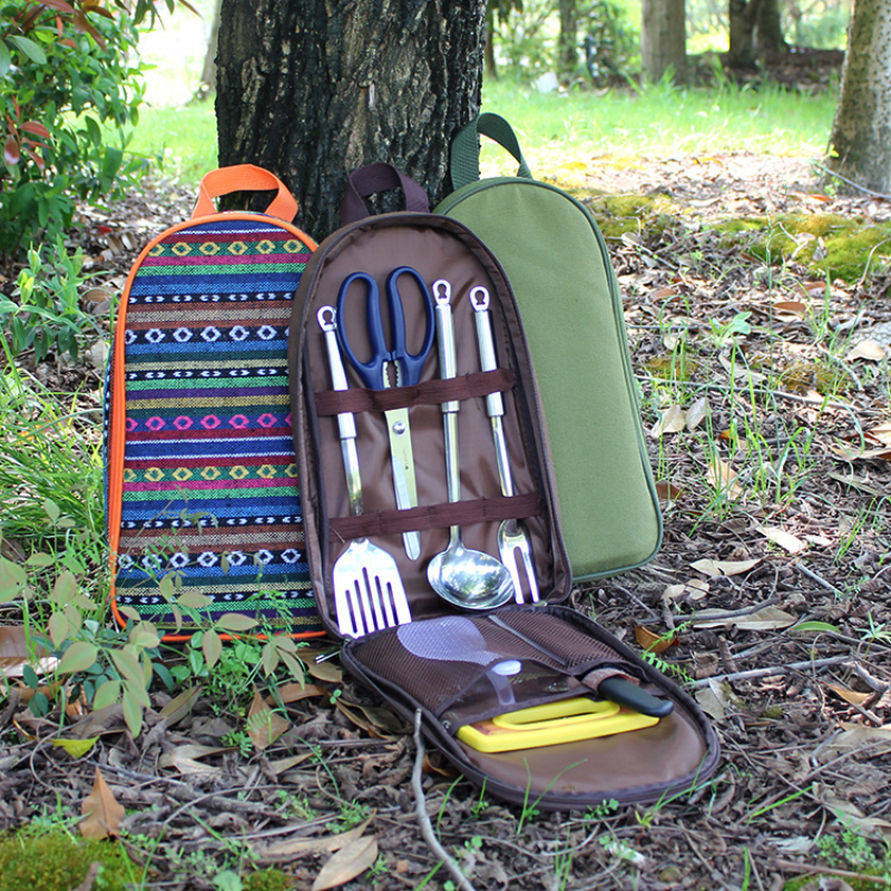 7pcs Camping Kitchen Utensil S - Camping Cooking Pack 리뷰 및 가격