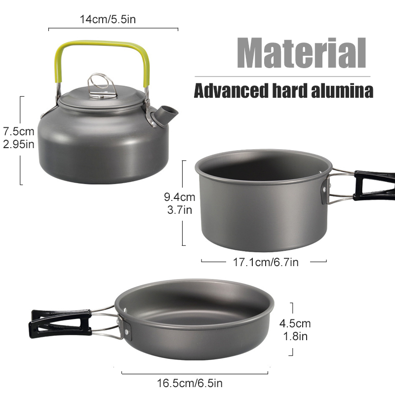 WESTTUNE Camping Cookware Kit  - Camping Cooking Set Large 리뷰 및 가격