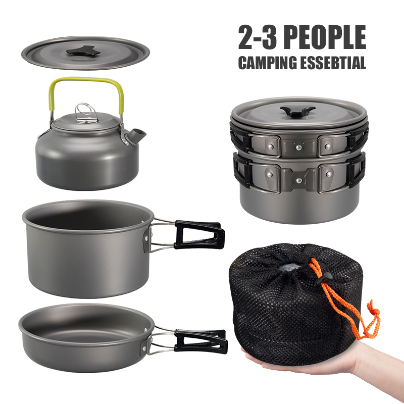WESTTUNE Camping Cookware Kit  - Camping Cooking Set Large 리뷰 및 가격