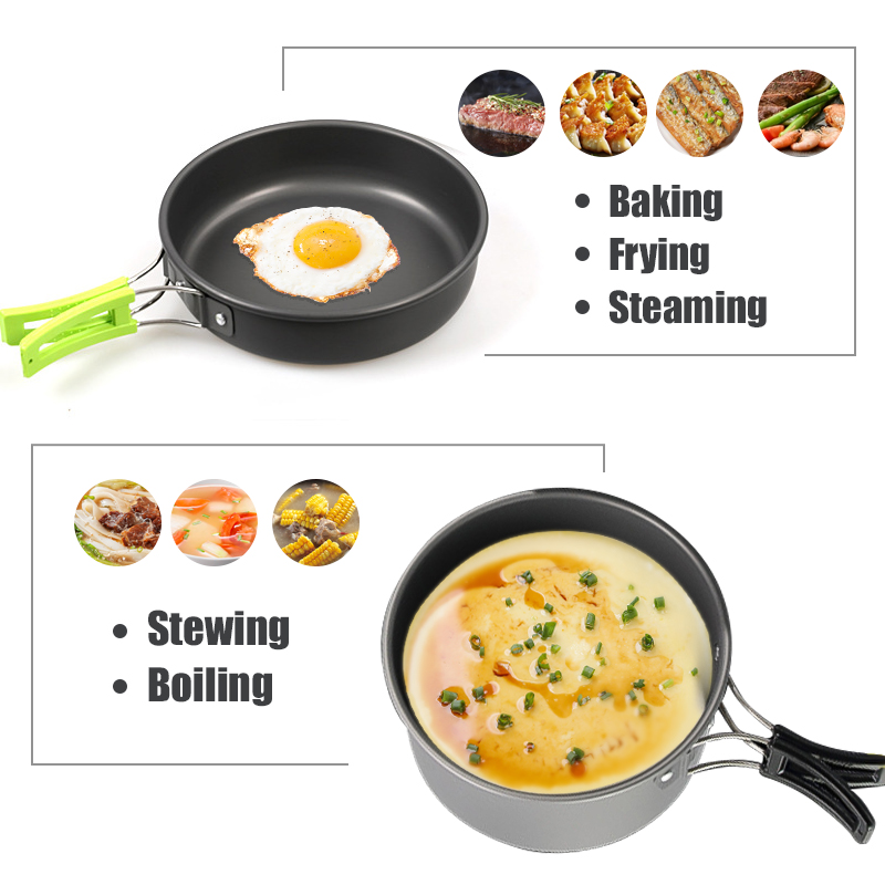 WESTTUNE Camping Cookware Kit  - Camping Cooking Set Large 리뷰 및 가격