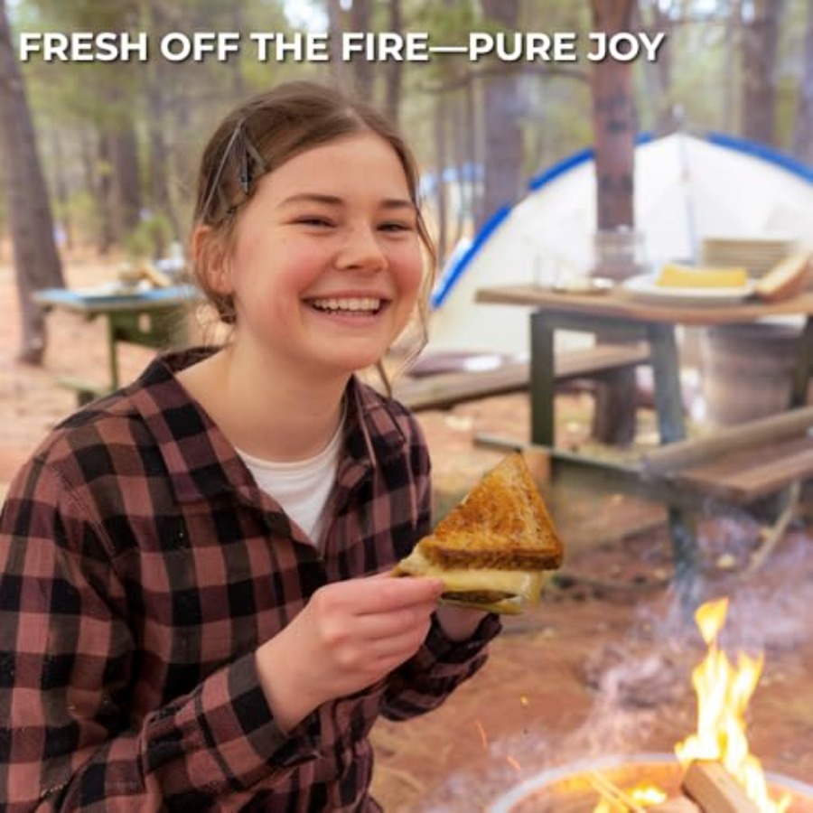 Pie Iron Set Large Cast Iron S - Camping Cooking Set Large 리뷰 및 가격