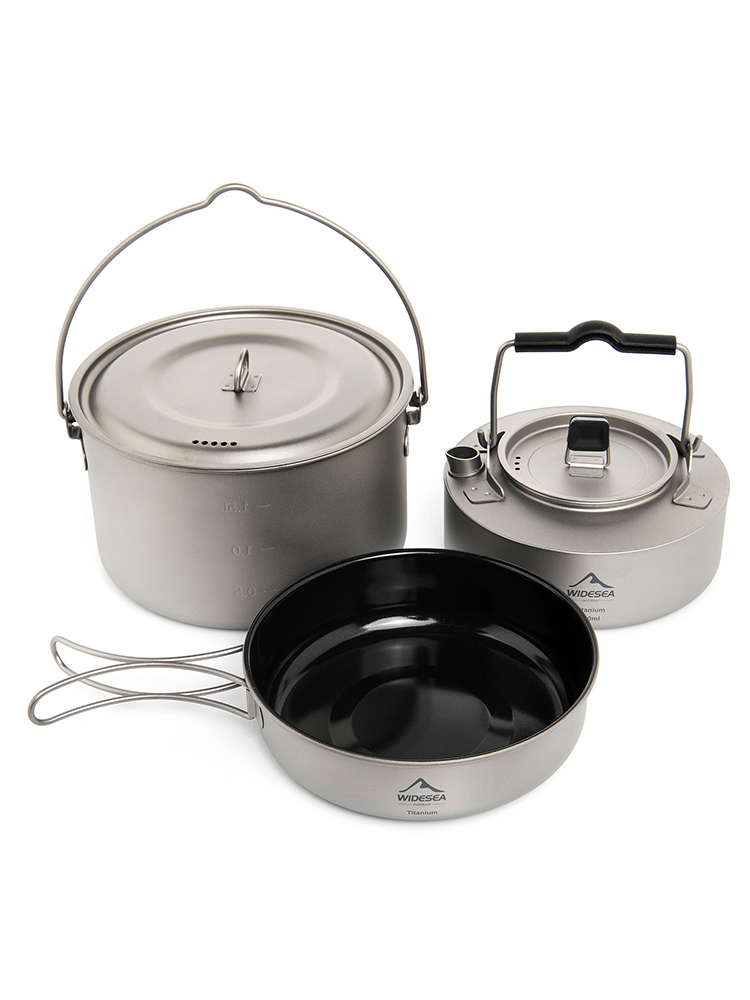 Widesea Ultralight Titanium Ca - Camping Cooking Set Large 리뷰 및 가격