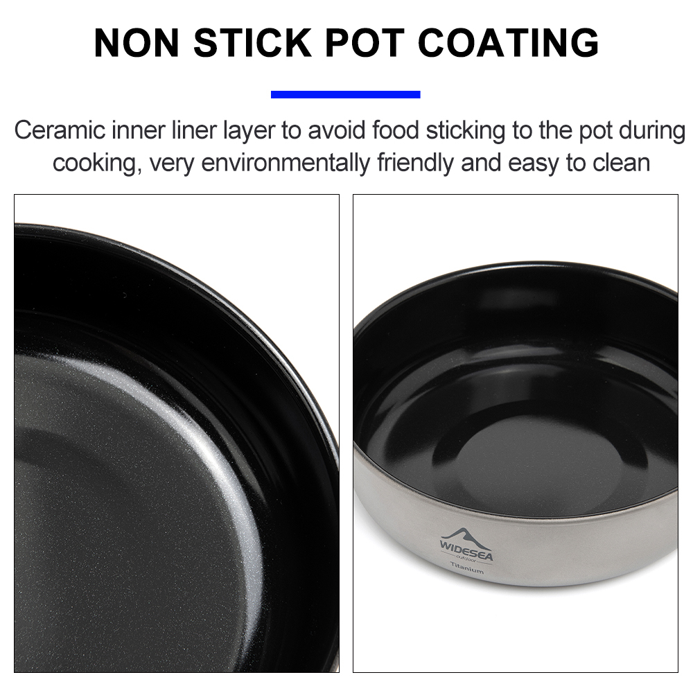 Widesea Ultralight Titanium Ca - Camping Cooking Set Large 리뷰 및 가격