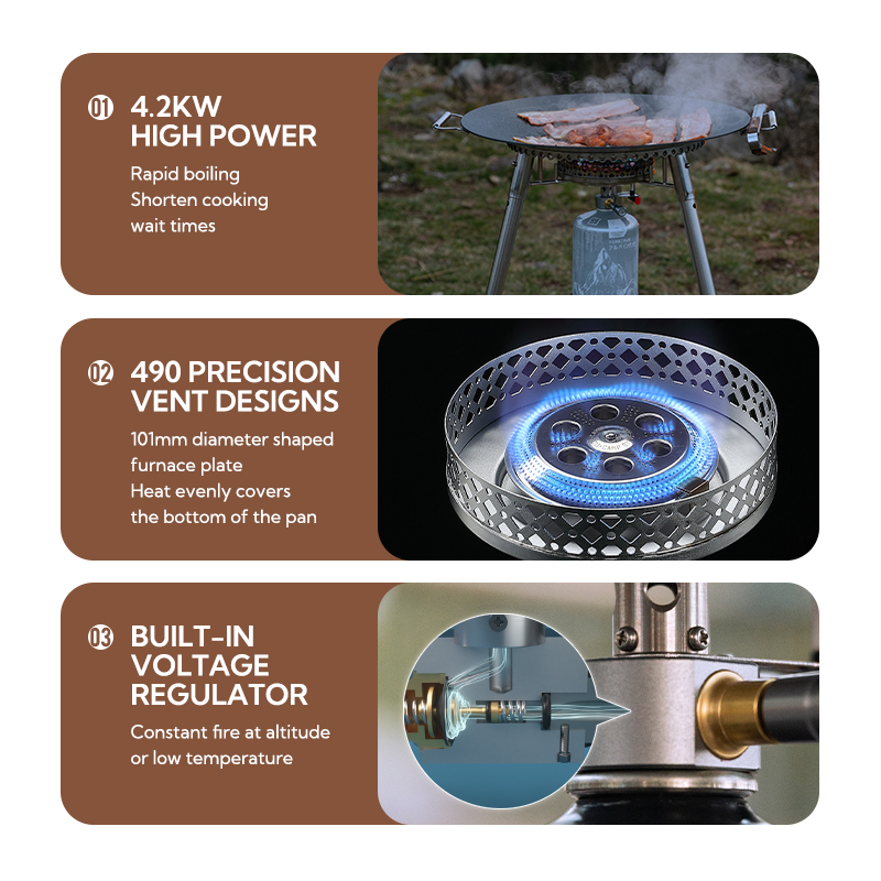Campingmoon OD-4 Aluminum Allo - Camping Cooking Heater 리뷰 및 가격