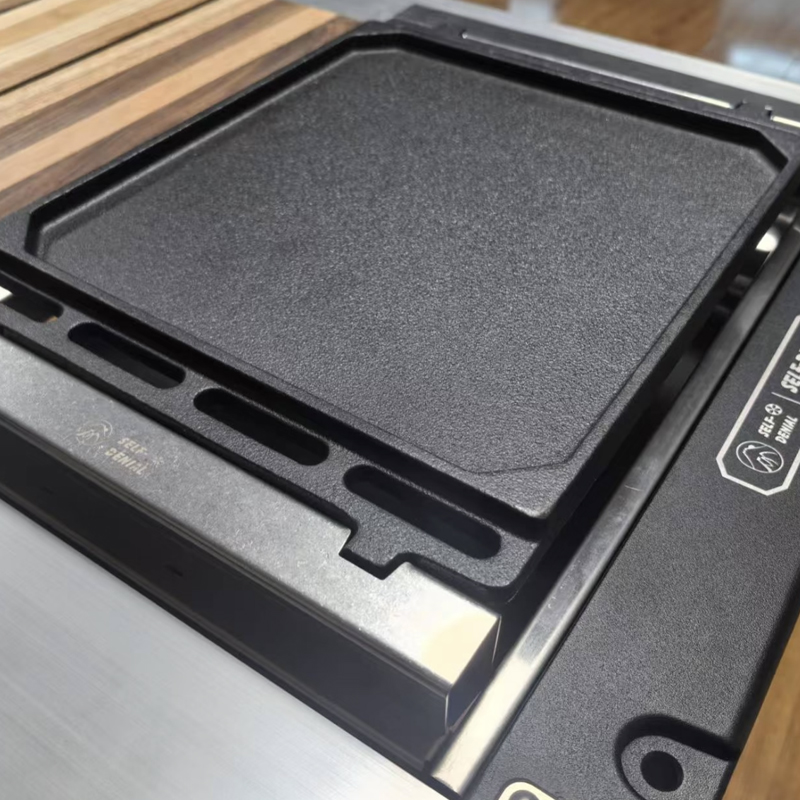Outdoor Barbecue Grill Plate f - Camping Cooking Set Large 리뷰 및 가격