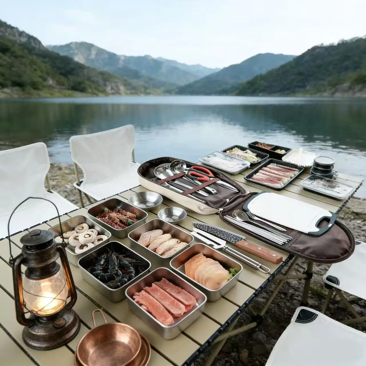 Multifunctional Portable Campi - Camping Cooking Utensil Set 리뷰 및 가격