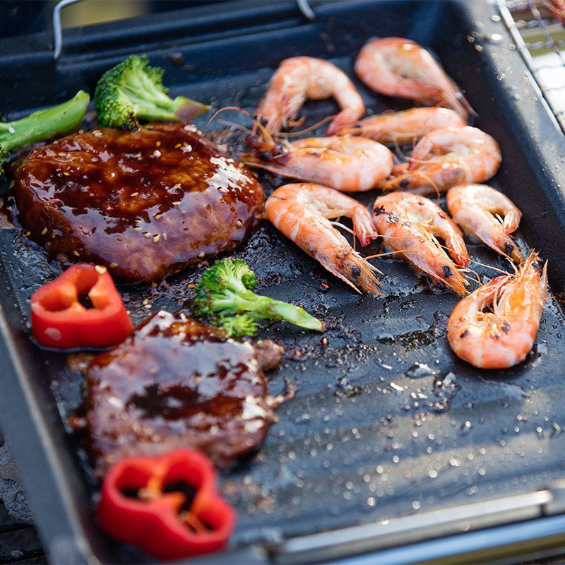 Outdoors Thick Square Grill Pa - Campfire Cooking Anime 리뷰 및 가격