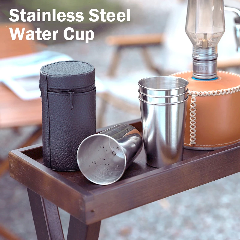 4Pcs/Set Stainless Steel Outdo - Camping Cooking Pack 리뷰 및 가격