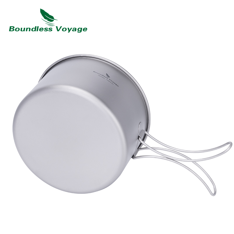 Boundless Voyage Titanium Pot  - Camping Cooking Set Large 리뷰 및 가격