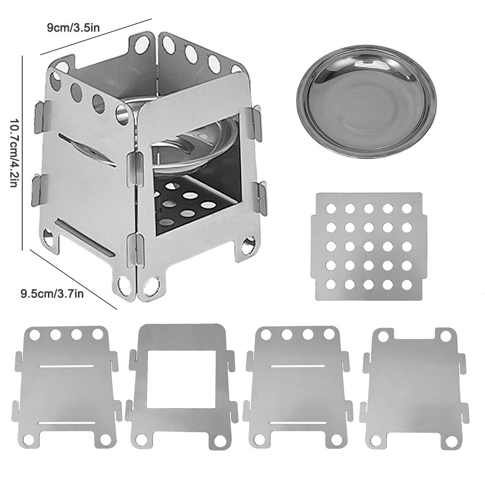 Folding Camping Wood Stove Por - Camping Cooking Heater 리뷰 및 가격