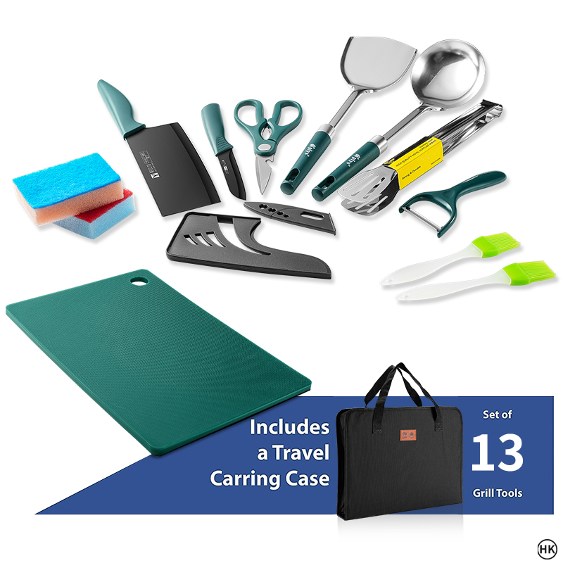 13PCS Camping cooking set, cam - Camping Cooking Accessories Set 리뷰 및 가격
