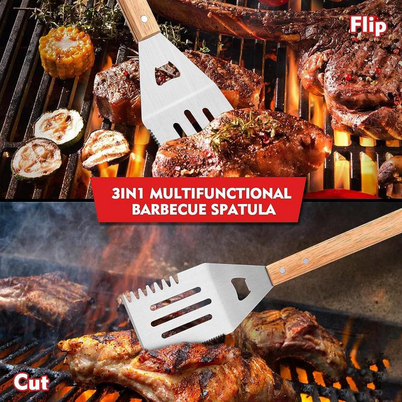 3pcs BBQ Utensils BBQ Grill To - Camping Cooking Accessories Set 리뷰 및 가격