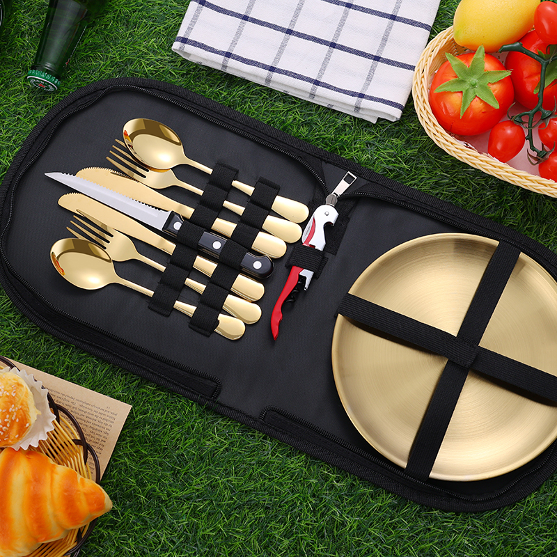 10Pcs Camping Tableware Set 30 - Camping Cooking Utensil Set 리뷰 및 가격