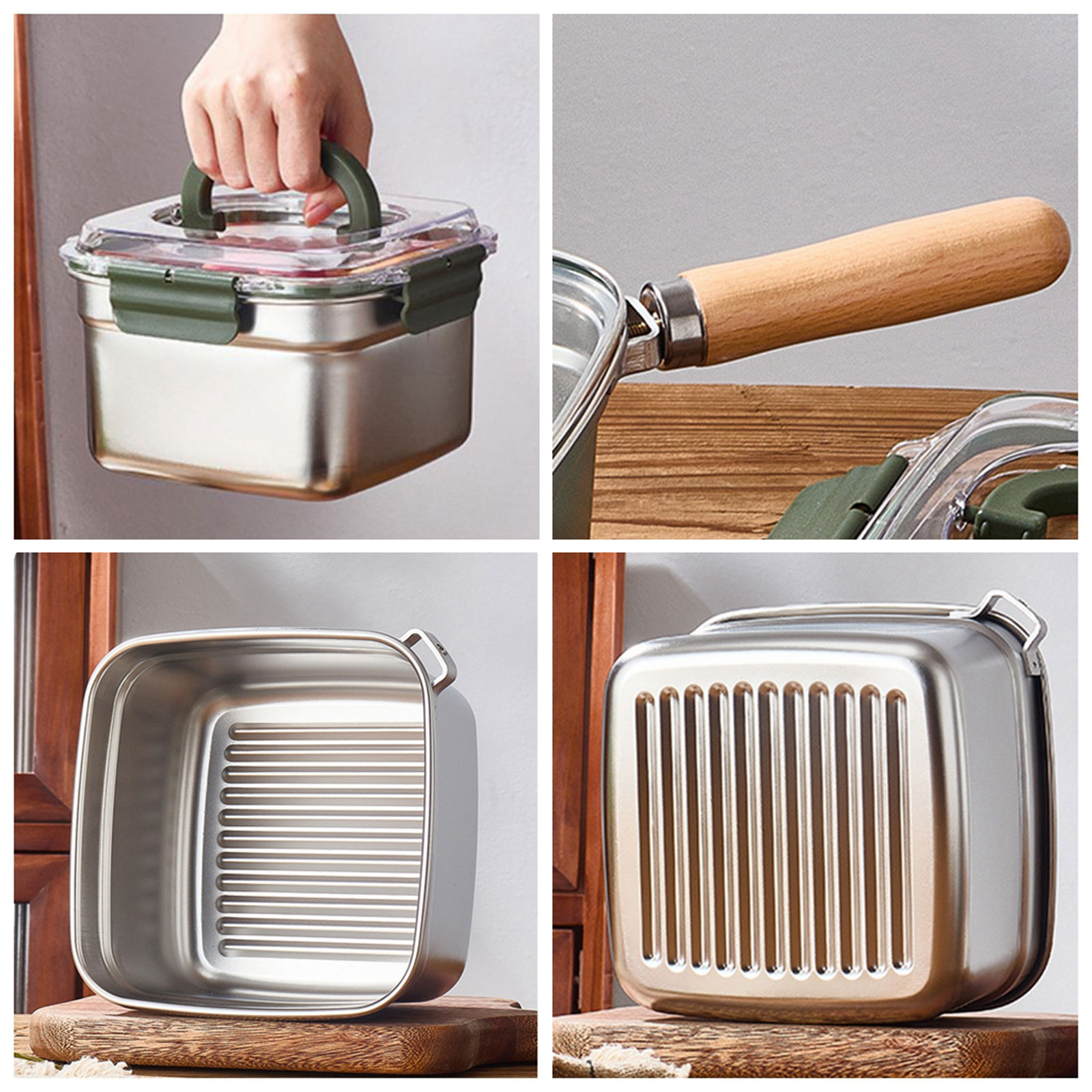 Mini Deep Fryer Pot for Campin - Camping Cooking Vegetables 리뷰 및 가격