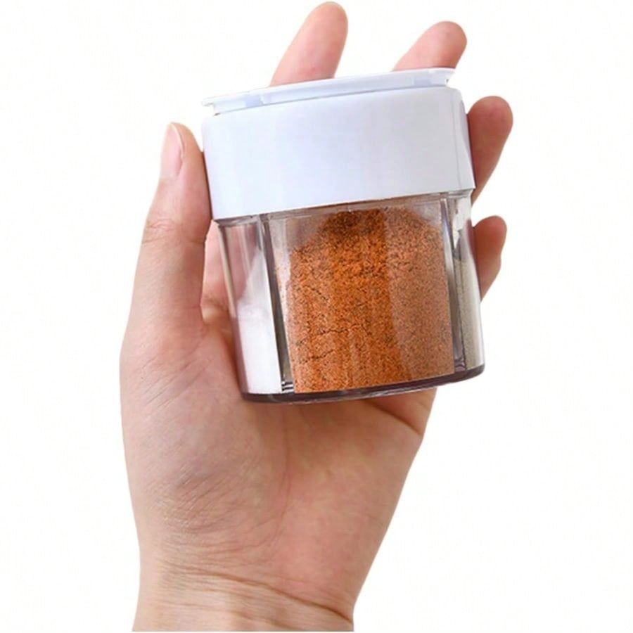 4-Grid Spice Jars, Salt Pepper - Camping Cooking Pack 리뷰 및 가격