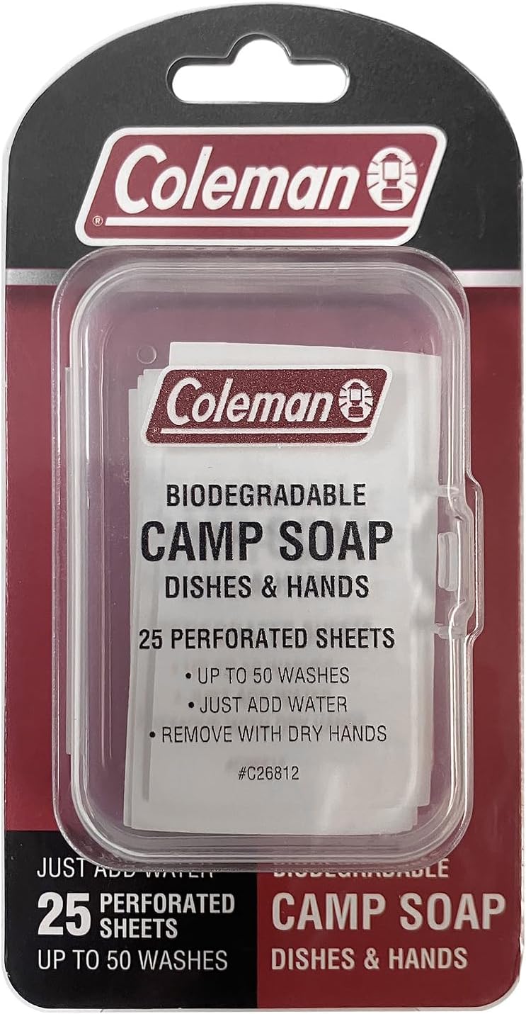Camp Soap Sheets for Camping – - Biodegradable Soap Camp 리뷰 및 가격