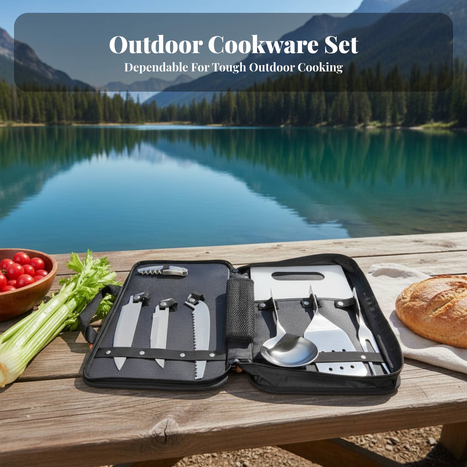 Outdoor Cooking Utensil Set, P - Camping Cooking Utensil Set 리뷰 및 가격
