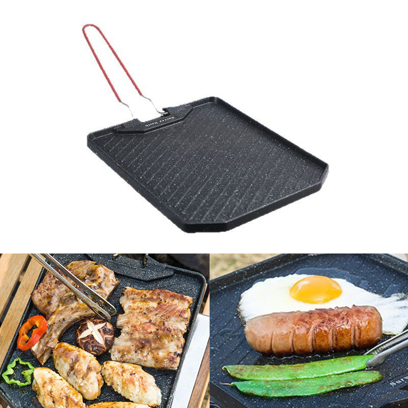 Outdoor camping barbecue pan H - Camping Cooking Heater 리뷰 및 가격