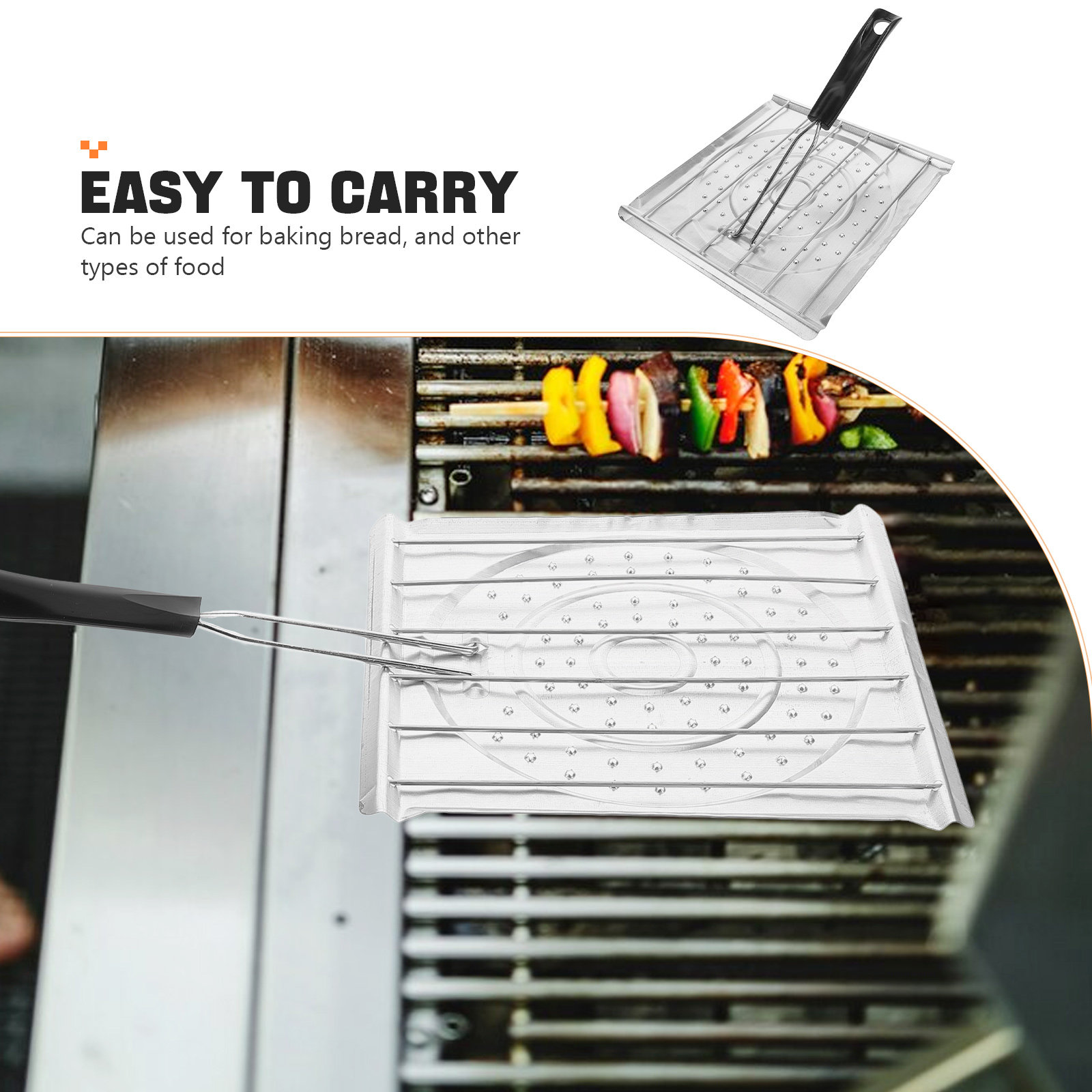2 in 1 Perforated Camping Toas - Camping Cooking Vegetables 리뷰 및 가격