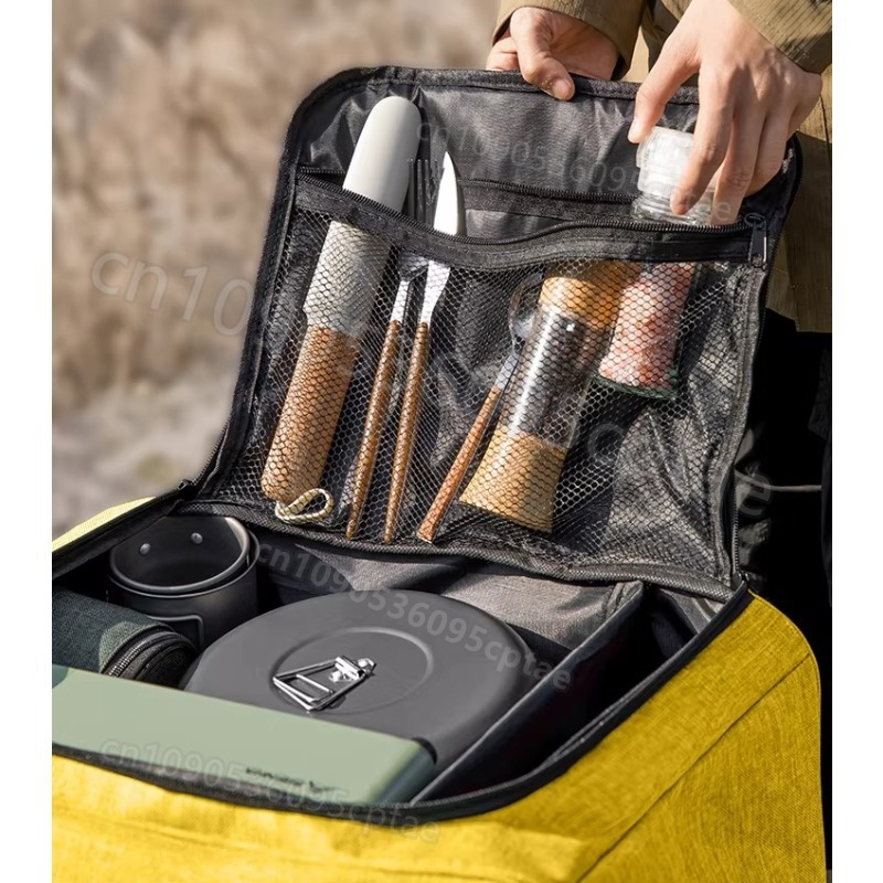 Portable Camping Cookware Set  - Camping Cooking Set Large 리뷰 및 가격