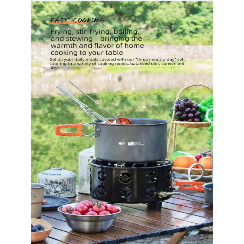10 Pack Non Stick Camping Cook - Camping Cooking Pack 리뷰 및 가격