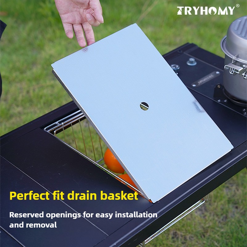 One Unit Drain Basket Cover 3  - Camping Cooking Basket 리뷰 및 가격