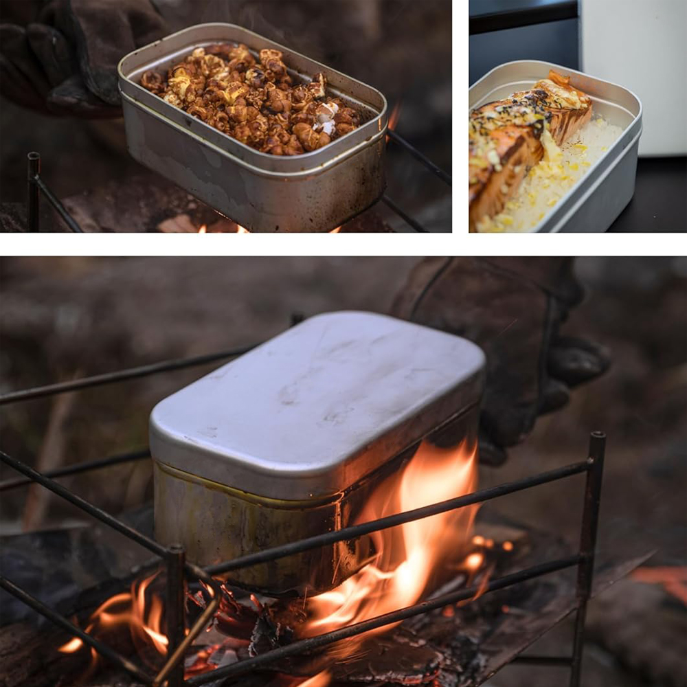 Foldable Bento Box Handle, Lun - Camping Cooking Set Large 리뷰 및 가격